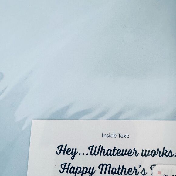 Funny Vintage Graphic Parenting Mother’s Day Greeting Card - Picture 2 of 3